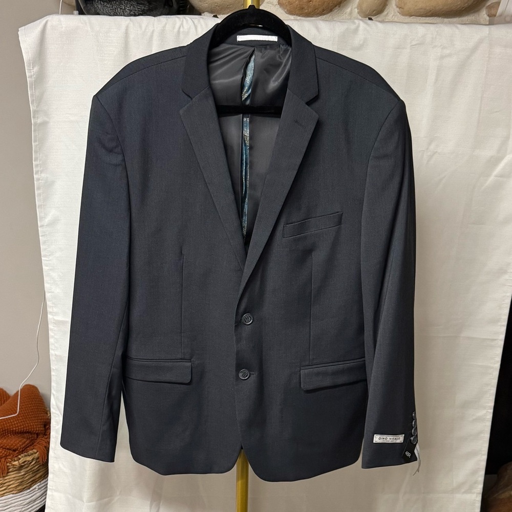 Gino Vitale Sports Coat 48R Skinny Fit NWT